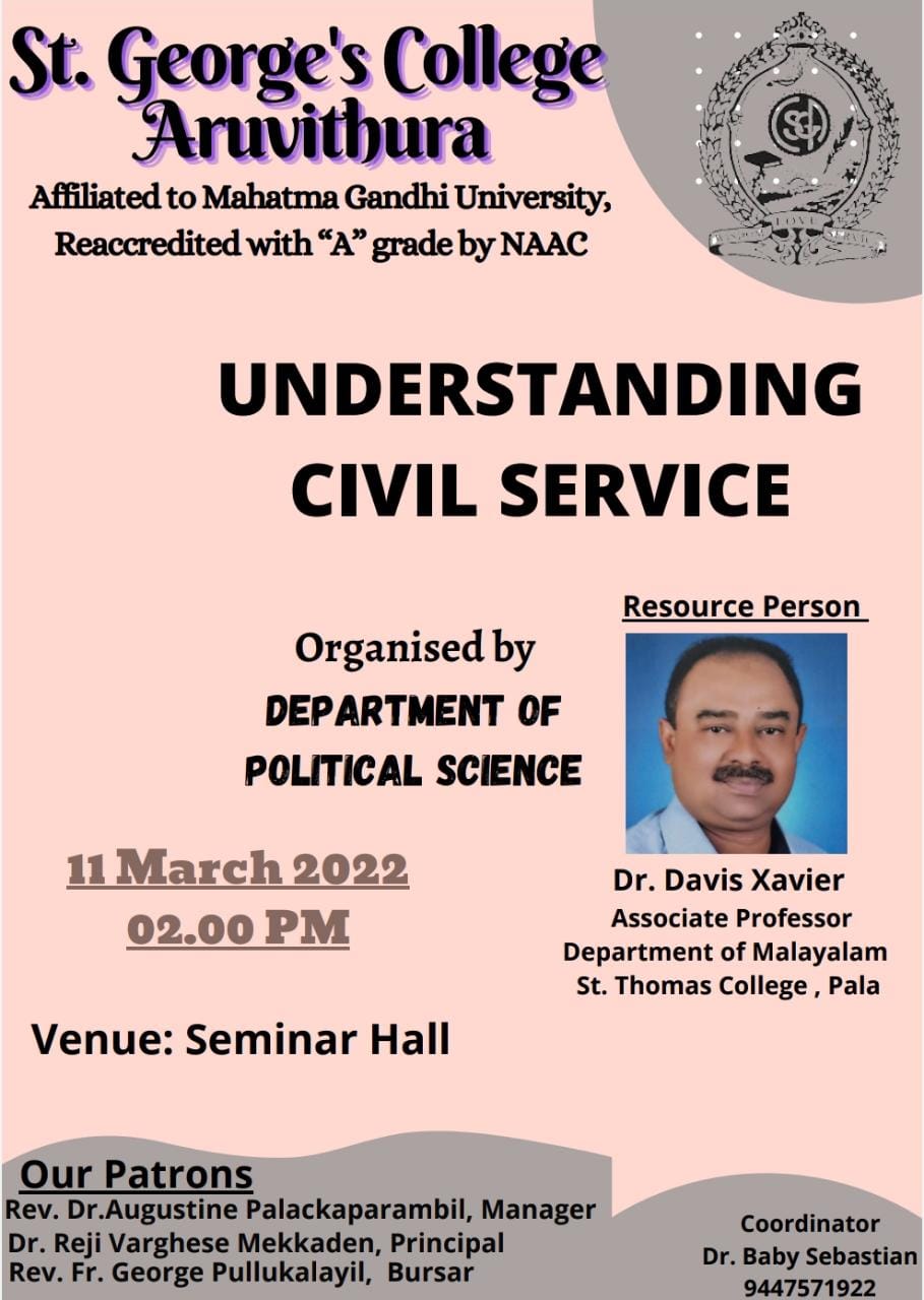 Talk on Understanding Civil Service